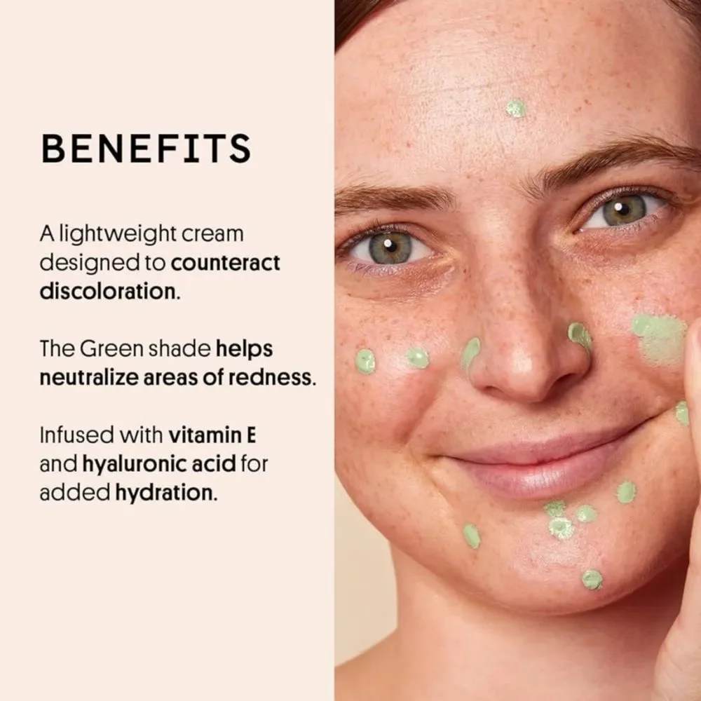 NIB Winky Lux Peeper Correct Green Color Corrector - Neutralizes Redness